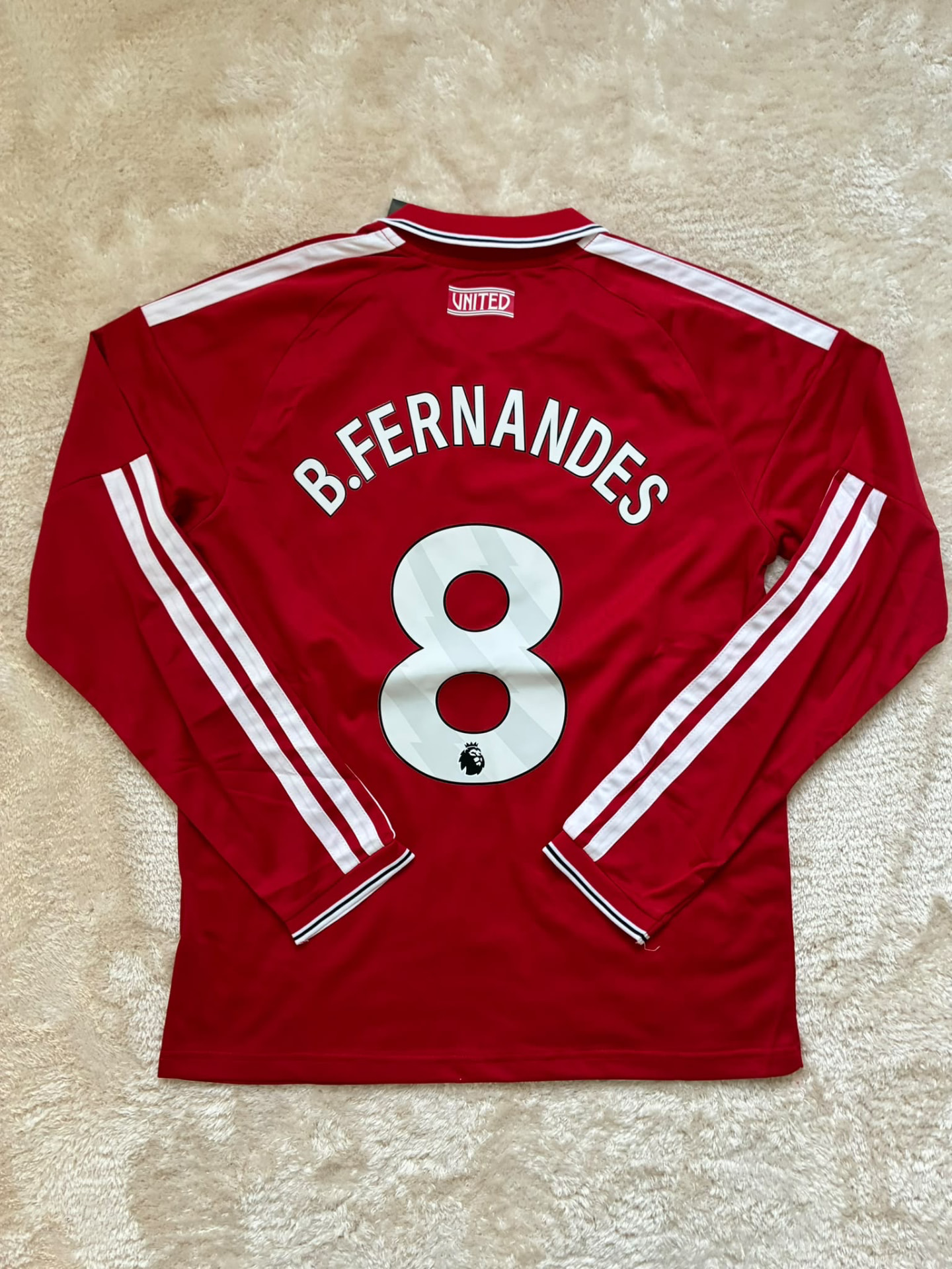 B. Fernandes #8 Man United Langærmet