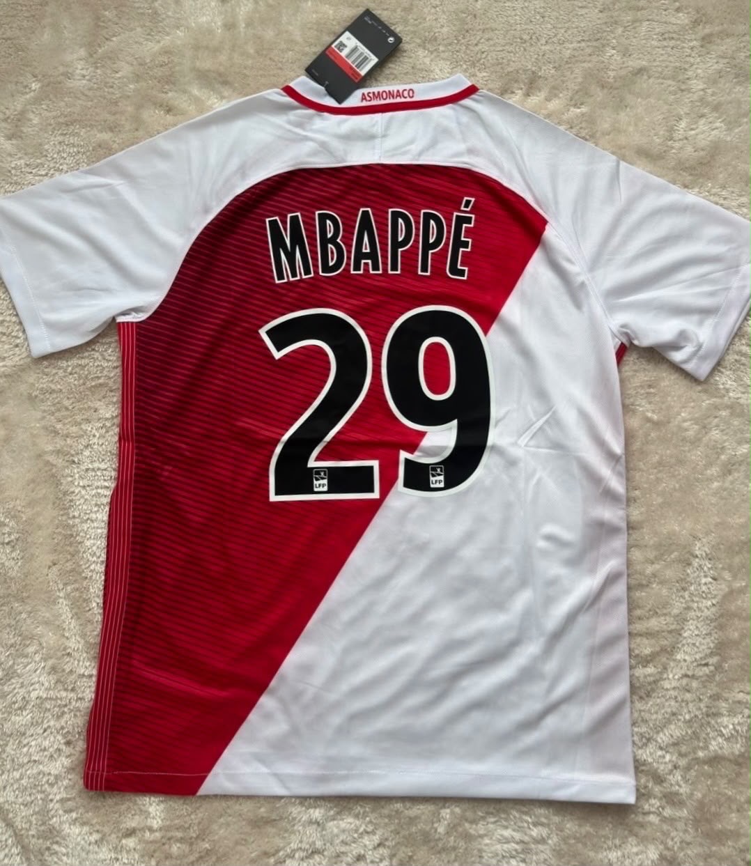 Mbappé #29 Monaco Retro