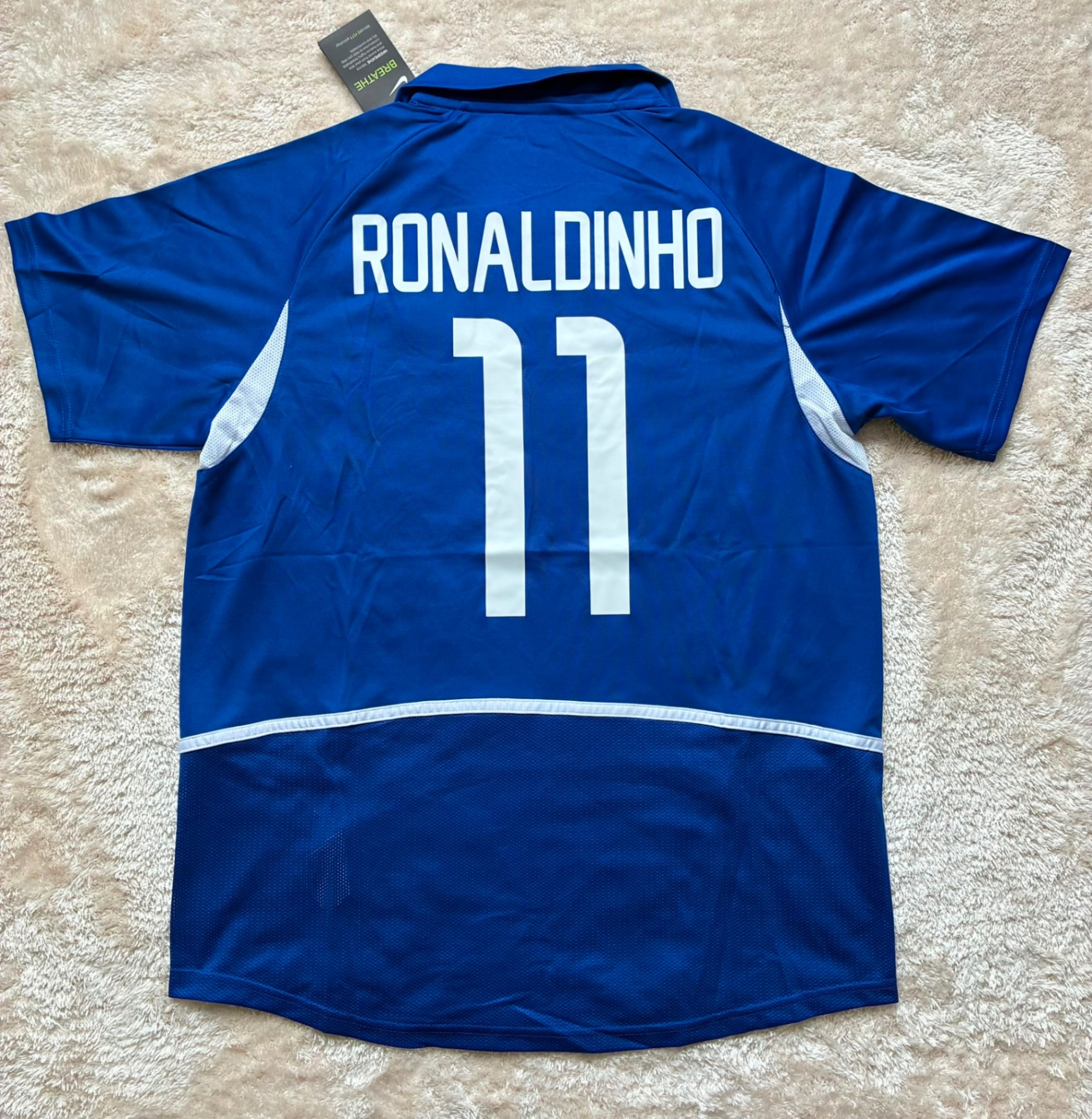 Ronaldinho #11 Brasilien Retro Udebane