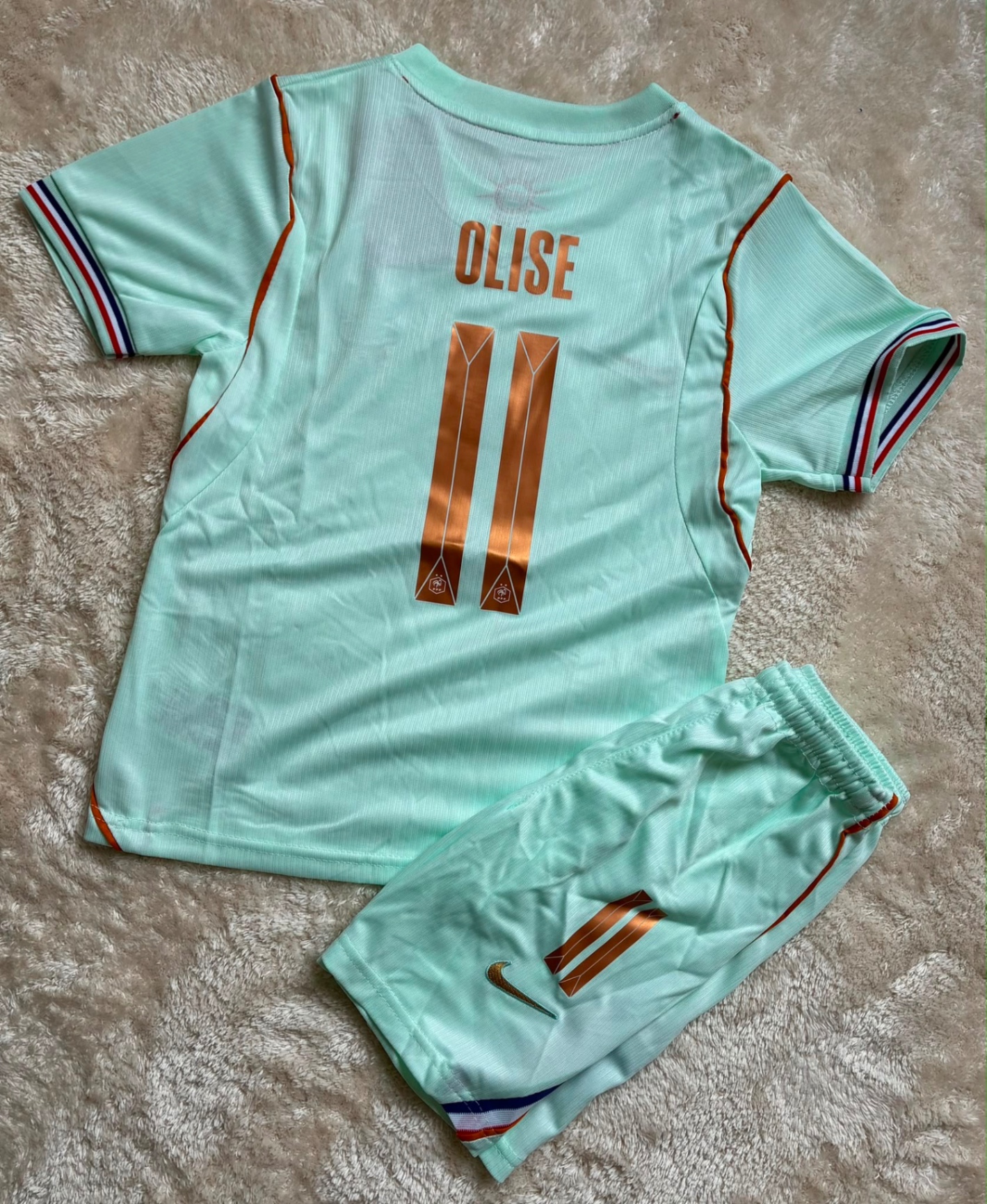 Olise #11 Frankrig Mint Børnesæt
