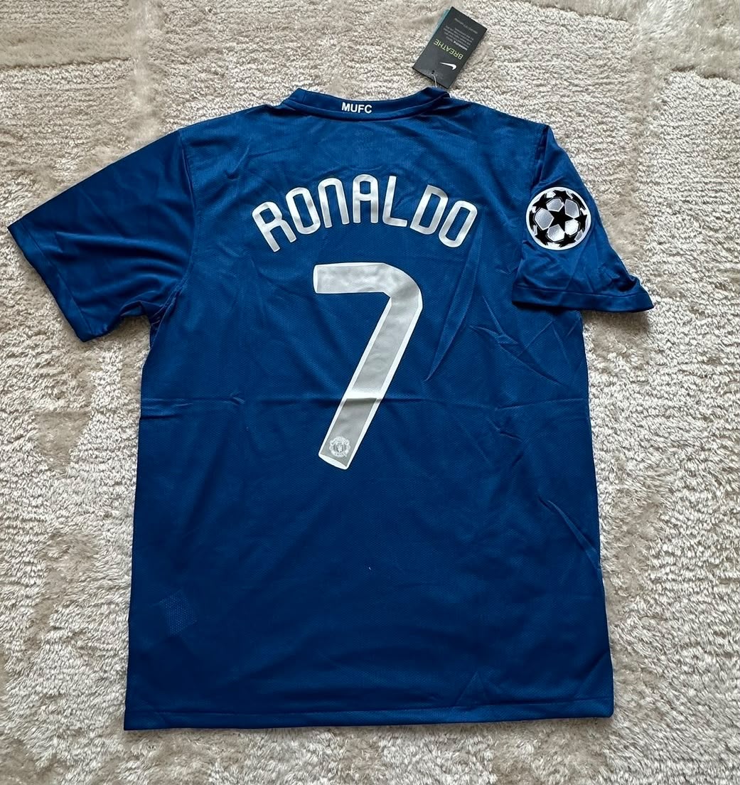 C. Ronaldo #7 MUFC Retro Blå