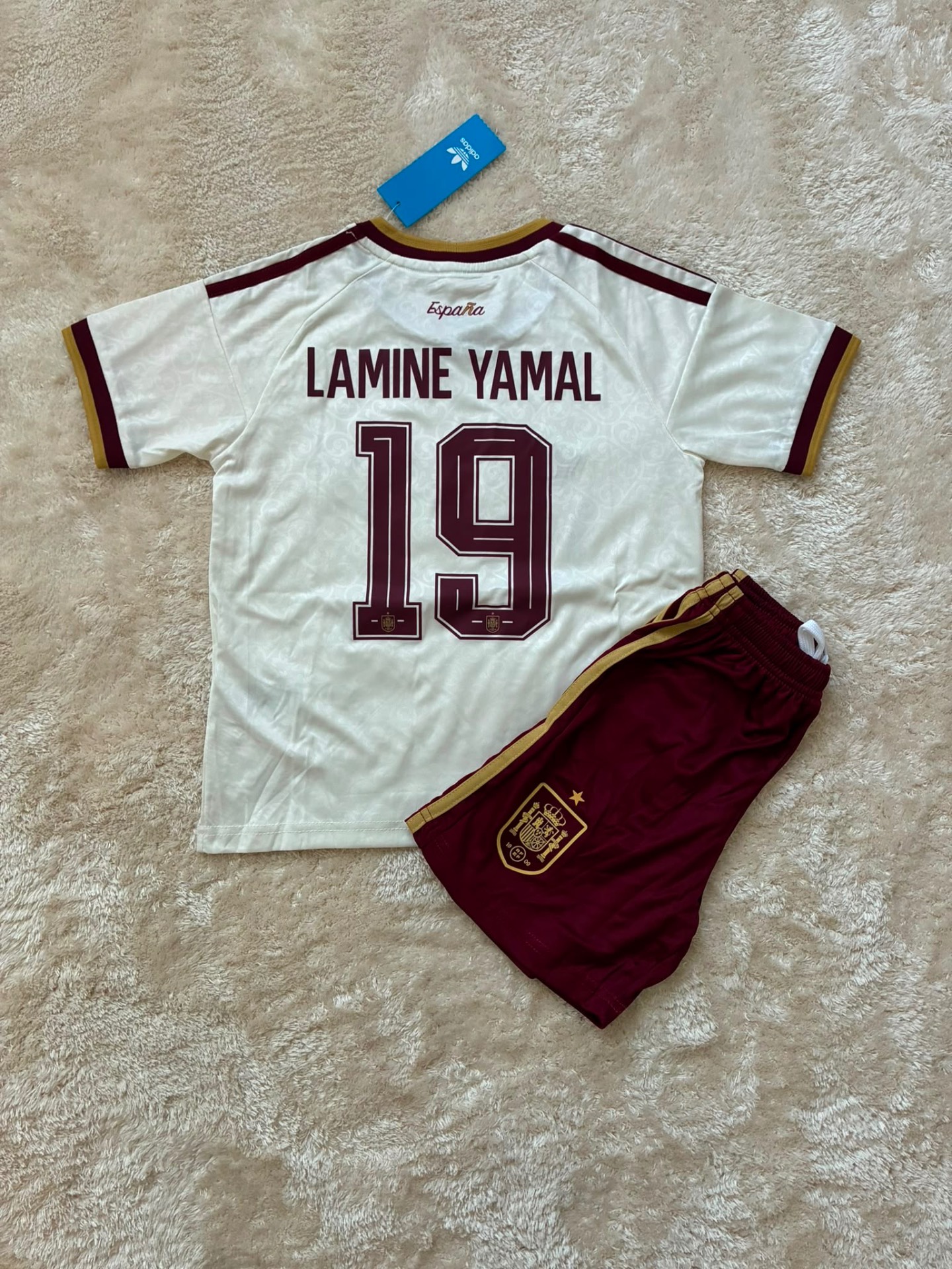 Lamine Yamal #19 Spanien Børnesæt