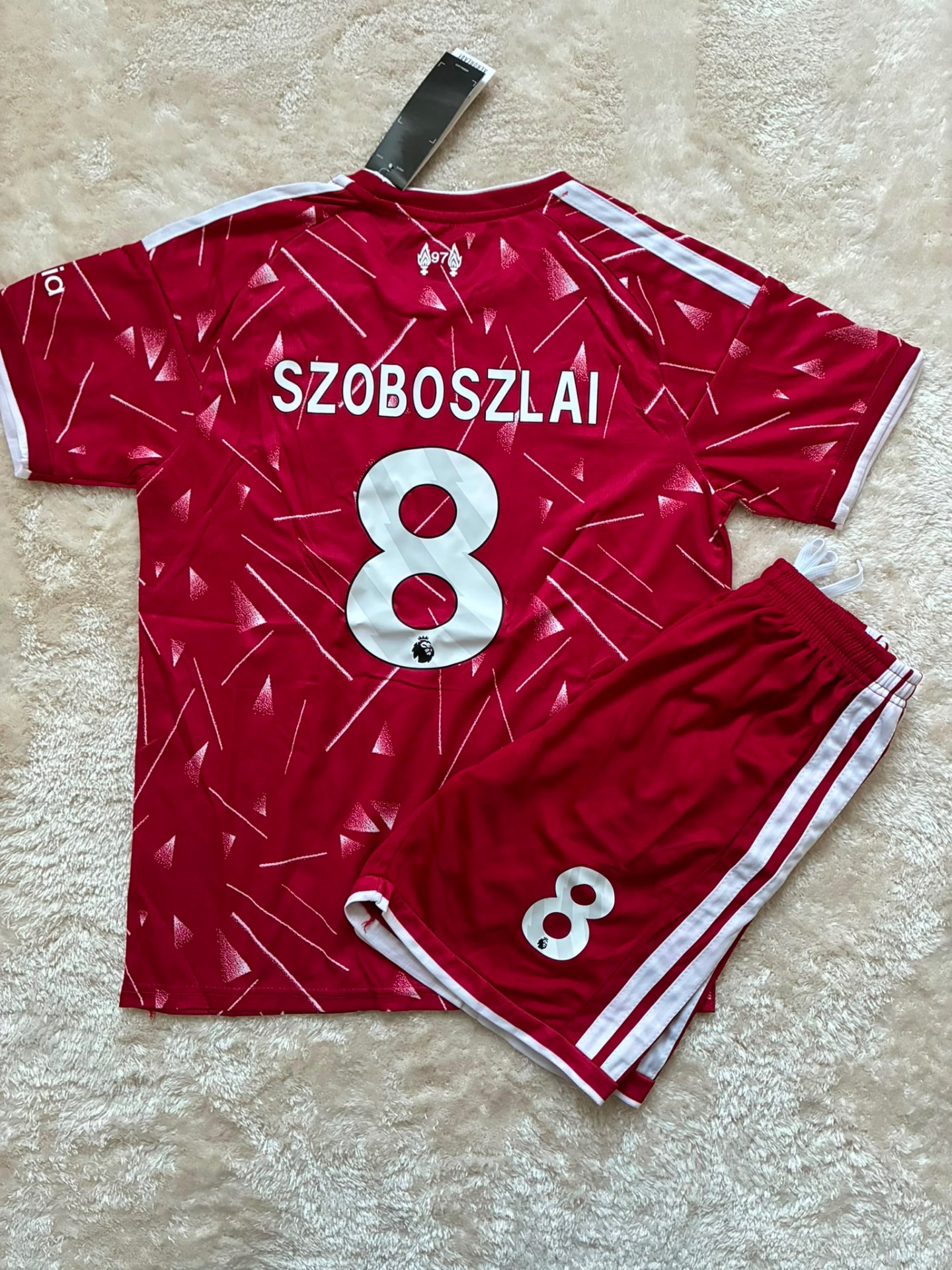 Szoboszlai #8 Liverpool Børnesæt
