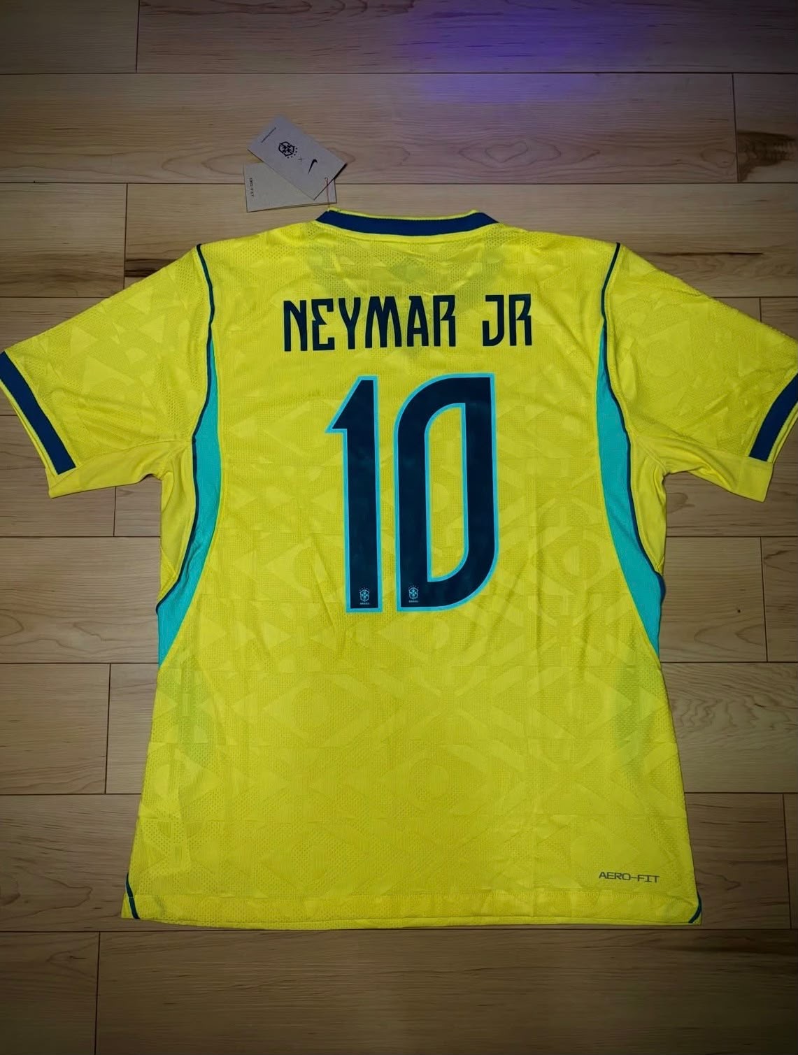 Neymar Jr #10 Brasilien Hjemme