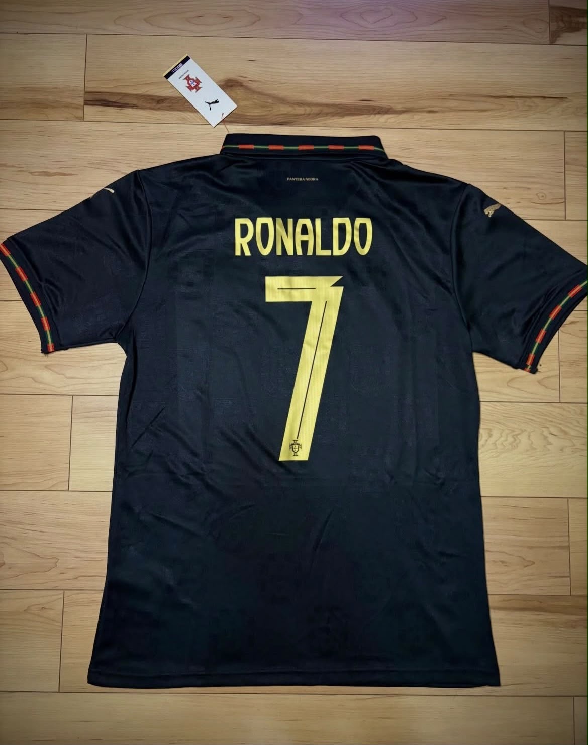 Ronaldo #7 Pantera Negra Retro