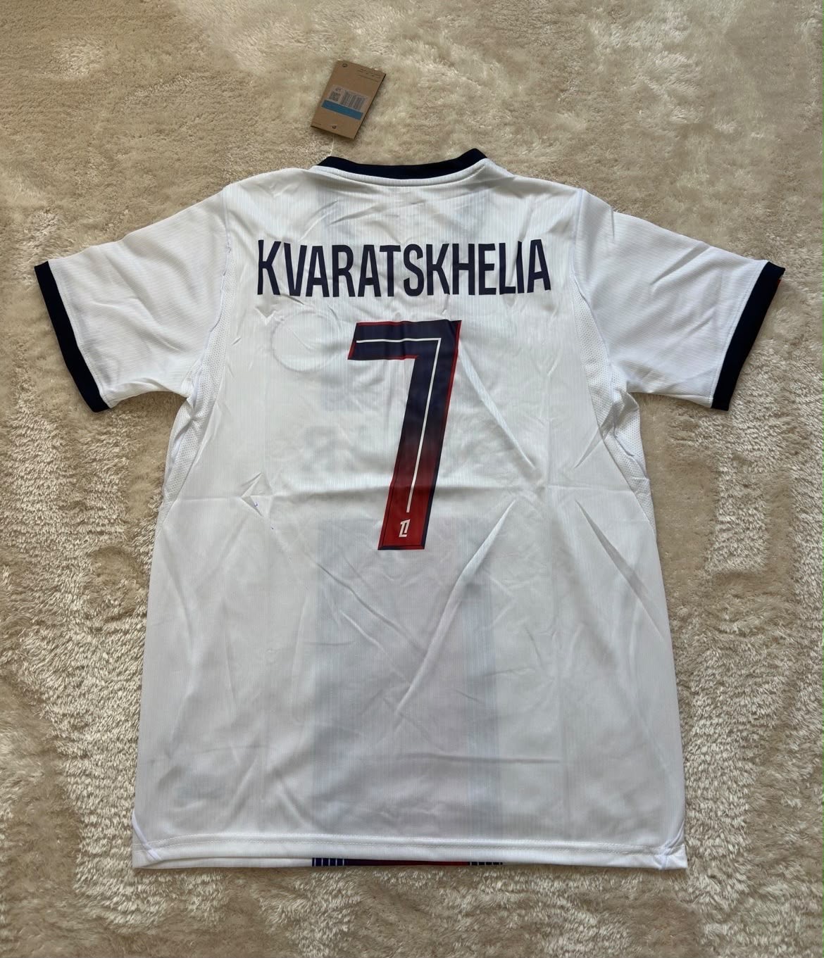 Kvaratskhelia #7 PSG Udebane