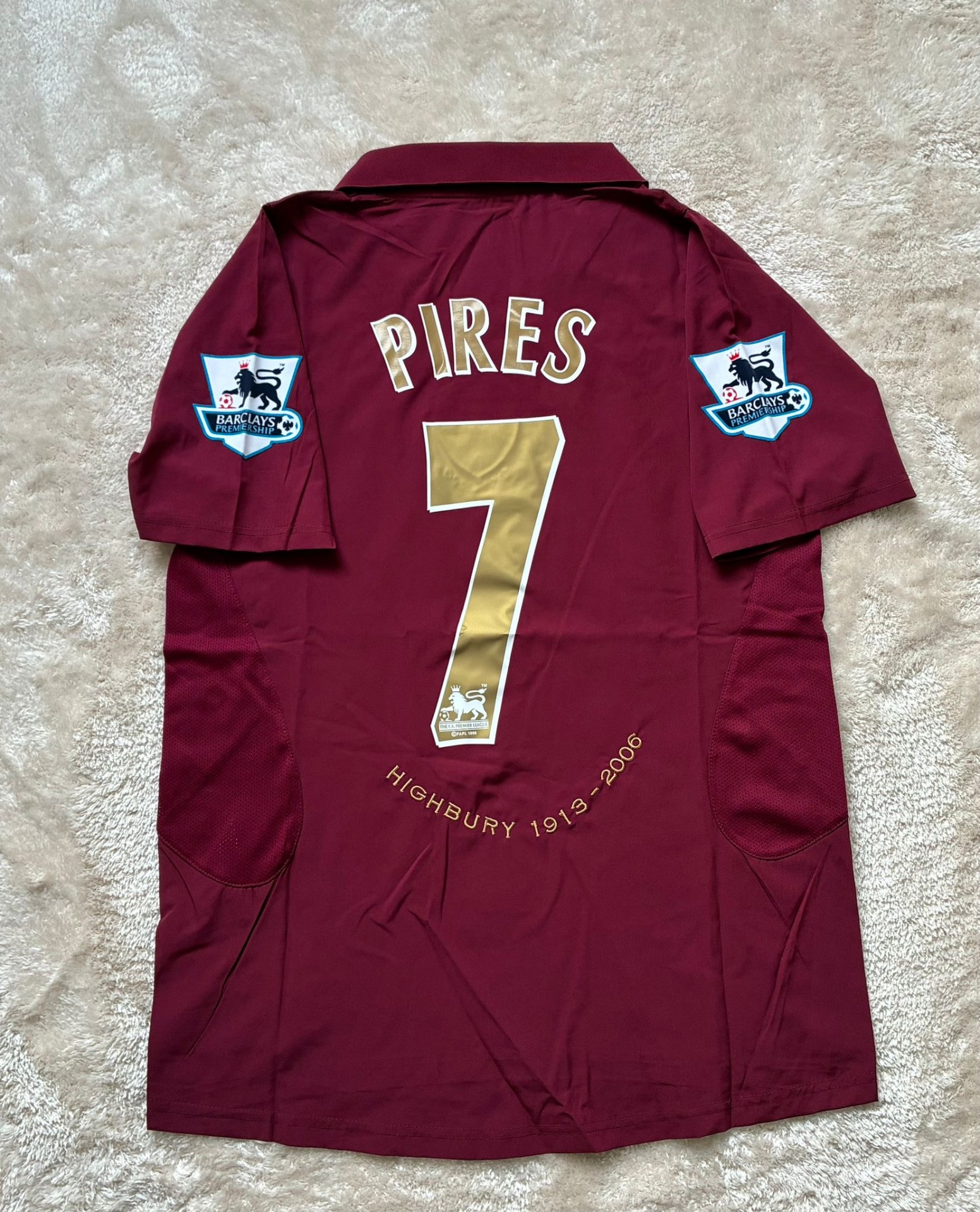 Pires #7 Highbury Retro